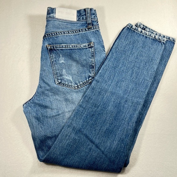 PISTOLA Jeans Skinny Fit High Rise Distressed P6626KEE-IMM Blue Size 25 - Picture 9 of 9